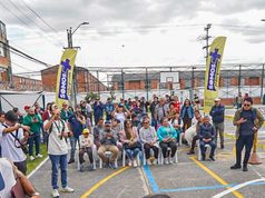Mosquera fortalece el deporte con nueva cubierta para el polideportivo de La Cabaña