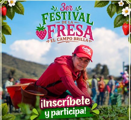 Soacha invita a competir en el Festival de la Fresa