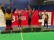 Tenjo conquista ocho medallas en el BWF International Junior Bucaramanga 2026