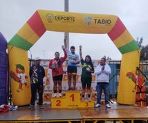 Tenjo suma resultados en el ciclismo de montaña regional