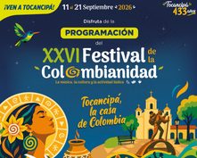 Tocancipá presenta programación del Festival de la Colombianidad
