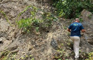 San Cayetano: explotación de arena y piedra queda suspendida por inestabilidad del terreno