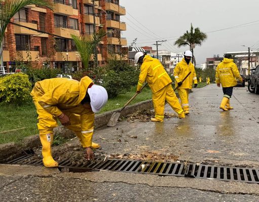 Emergencias por lluvias en varios sectores de Fusagasugá