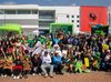 En Funza, estudiantes participaron en un desfile ambiental