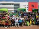 En Funza, estudiantes participaron en un desfile ambiental