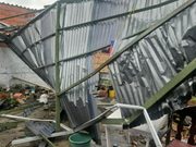 Funza atiende emergencias por fuertes vientos en varios barrios