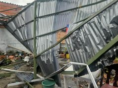 Funza atiende emergencias por fuertes vientos en varios barrios