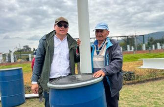 Productores de Tenjo reciben herramientas para enfrentar la escasez de agua