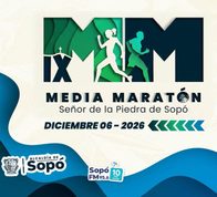 Sopó se prepara para la IX Media Maratón Señor de la Piedra