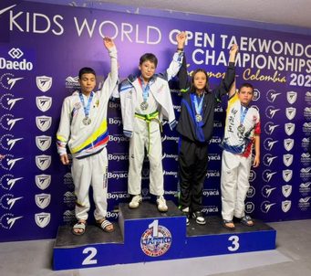 Taekwondistas de Cota brillaron en torneo realizado en Sogamoso