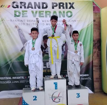 Taekwondo cotense logró ocho medallas en Villeta